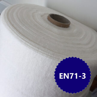 EB7608 NATURAL Fusible Woven Interfacing (iron on) – lightweight – 75cm wide