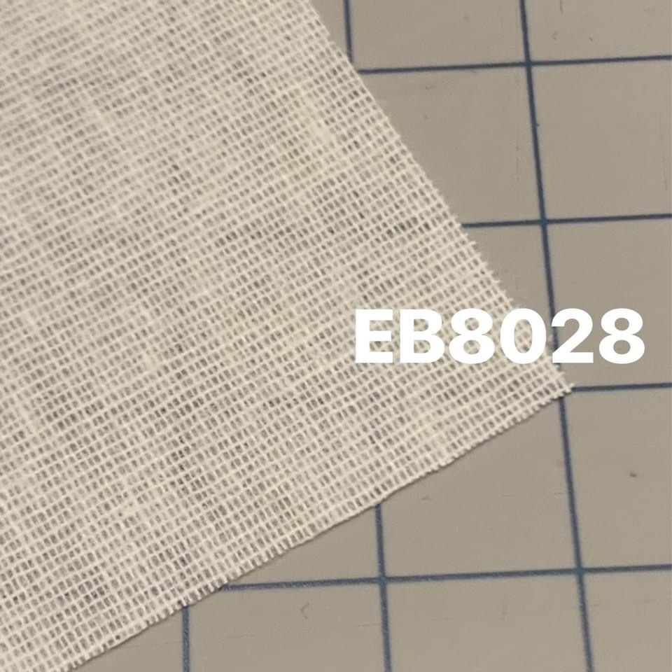 EB8028N NATURAL 100% Cotton Woven Brushed Interfacing - Fusible 75cm wide - Image 6