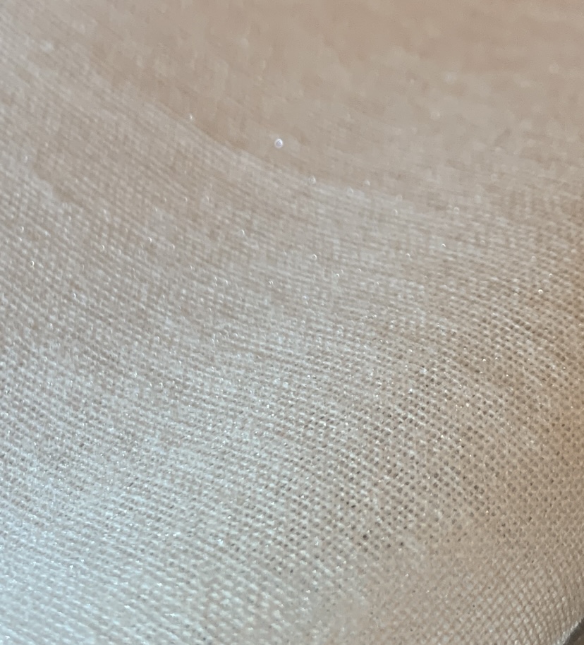 EB8700 25m ROLL - WHITE -100% Cotton Lightly Brushed Interfacing - Fusible 112cm wide - Image 5