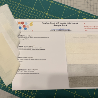 Sample pack - Interfacing / Interlining